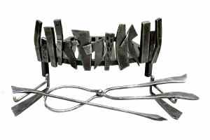 Fire Dogs, Basket, Grate, Fire Grate, Blacksmith, Hand forged, Design, Ironwork, Forge, Wrought Ironwork, Hot Forged, Blacksmithing