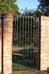 Gate, Blacksmith, Hand forged, Design, Ironwork, Forge, Wrought Ironwork, Hot Forged, Blacksmithing