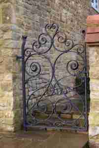 Gate, Blacksmith, Hand forged, Design, Ironwork, Forge, Wrought Ironwork, Hot Forged, Blacksmithing