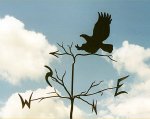 Blacksmith, Hand forged, Design, Ironwork, Forge, Wrought Ironwork, Hot Forged, Blacksmithing, Weathervane, Eagle weathervane, Burrows Lea Forge, Nick Bates
