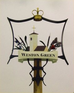 Blacksmith, Hand forged, Design, Ironwork, Forge, Wrought Ironwork, Hot Forged, Blacksmithing, Burrows Lea Forge, Nick Bates, Village sign