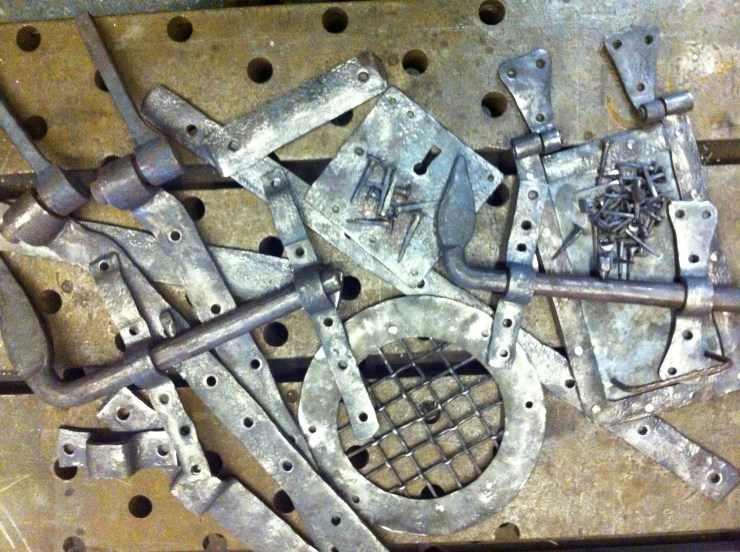 Blacksmith, Hand forged, Design, Ironwork, Forge, Wrought Ironwork, Hot Forged, Blacksmithing, the Man from U.N.C.L.E. ironwork, Warner Bros