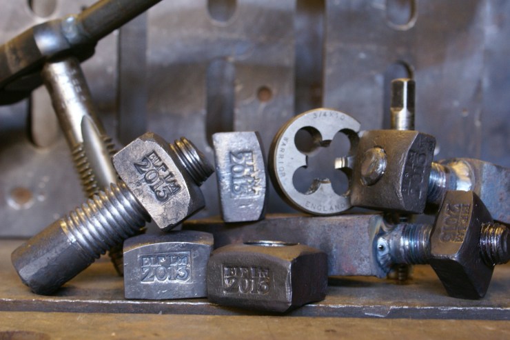 Hand forged Nuts & Bolts
