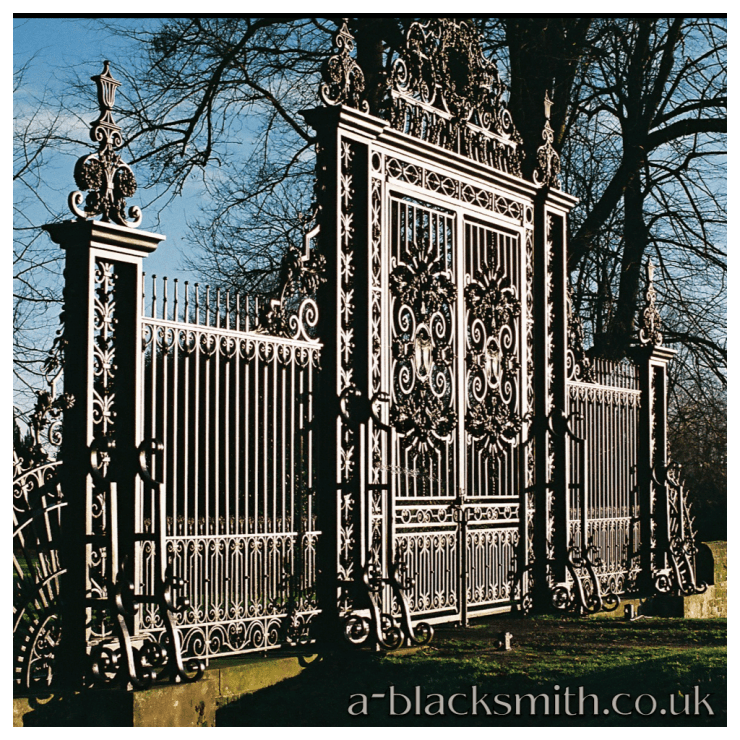 Blacksmith, Hand forged, Design, Ironwork, Forge, Wrought Ironwork, Hot Forged, Blacksmithing, Tijou, Petworth, Petworth House, Jean Tijou, Petworth Gates, Brawn and Downing